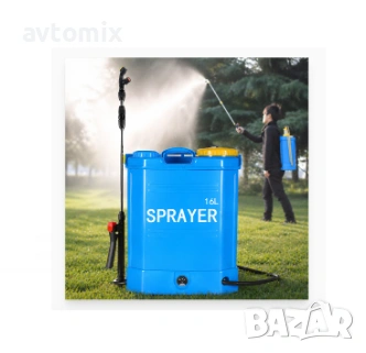 Електрическа пръскачка с батерия 220V 16л