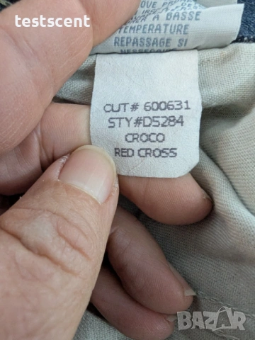 $229 Мъжки дънки Robin's Jean Mens Blue Denim Sz 38 W L 34" Red Cross Croco Made In USA , снимка 11 - Дънки - 53980755