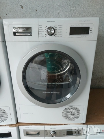Комплект Пералня Bosch HomeProfessional + Сушилня Bosch HomeProfessional А+++, снимка 2 - Перални - 54869775