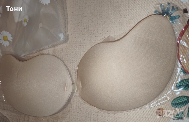 Нов Силиконов Дамски Сутиен Без Презрамки 80С, снимка 5 - Бельо - 54284405