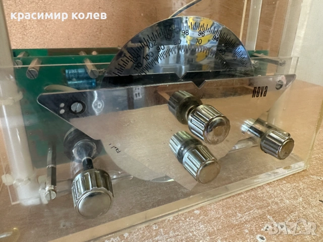 неоново радио "NOVA", снимка 3 - Радиокасетофони, транзистори - 54274039