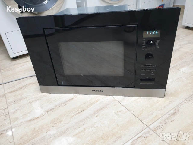 17L - 600мм - Miele M6032 Микровълнова Фурна с Грил за Вграждане
