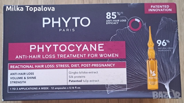 Ампули против косопад Phytocyane 10 бр.