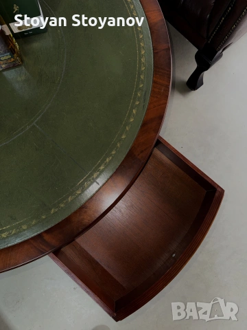 Кръгла маса HELDENSE – Fine English Style Furniture, снимка 7 - Маси - 55281966