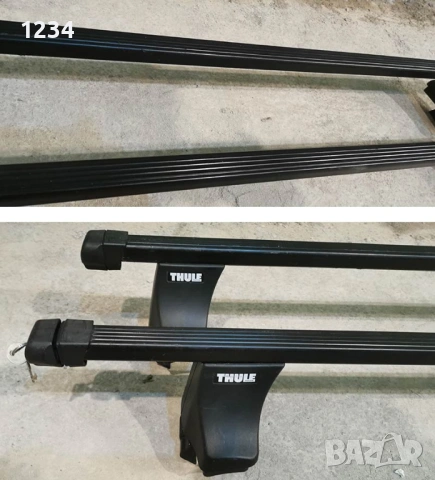 багажник (напречни греди) THULE за SKODA Superb и Octavia, снимка 2 - Аксесоари и консумативи - 54020555