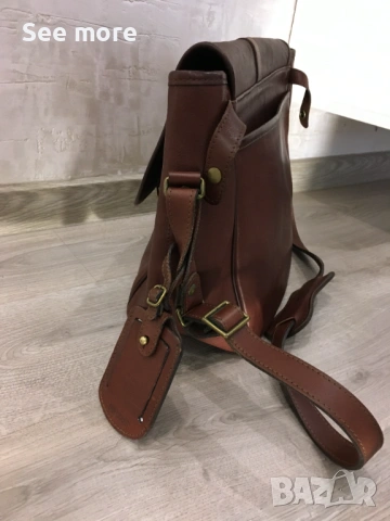 HARTMANN Unisex Винтидж чанта кожа, снимка 4 - Чанти - 54001382