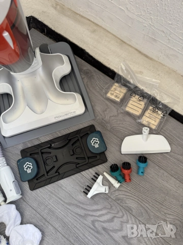 Прахосмукачка С Пара Rowenta Clean & Steam Multi RY8544WH Парочистачка 3 в 1 Вертикална, снимка 7 - Прахосмукачки - 55425115