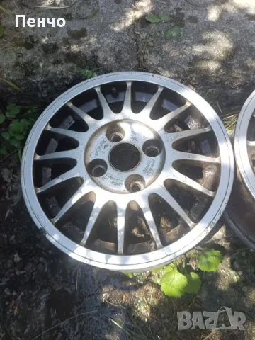 Алуминиеви джанти 14x6j| 4x100 | Ronal R8 за Ауди 80, 100, 4000 и купе , снимка 4 - Гуми и джанти - 55648304