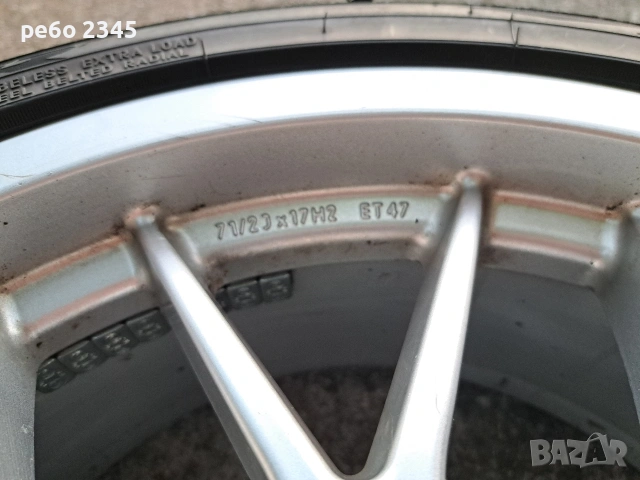 Джанти с гуми 17 BBS 5x110 Opel, снимка 12 - Гуми и джанти - 54933840