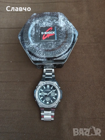 Casio GST-W130L WR 200 отличен, снимка 2 - Мъжки - 54420639