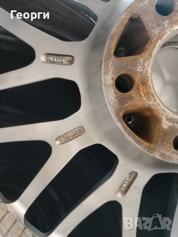 4бр.алуминиева джанта 18цола за Mercedes 5x112, снимка 8 - Гуми и джанти - 55025362