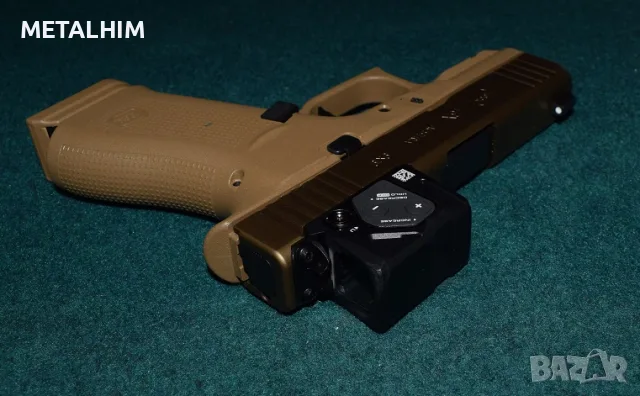 GLOCK 43x Coyote + AIMPOINT COA ГЛОК 9х19 Койот с бързомер, снимка 3 - Бойно оръжие - 55321955