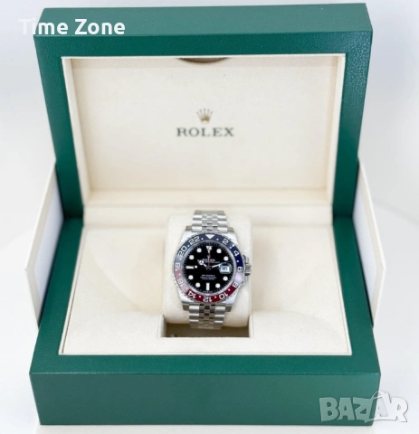 Rolex GMT-Master II 40mm Steel 'Pepsi' Jubilee Automatic Различни Варианти, снимка 2 - Мъжки - 54049118