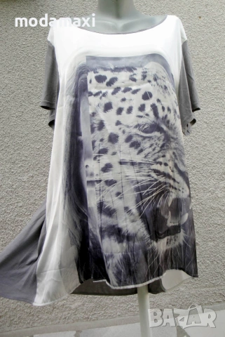 3XL-Нова туника Giada с удължен гръб , снимка 4 - Туники - 55269054