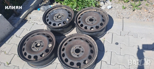 железни джанти 16цола 5x112 за vw Golf 5 6 Touran Octavia Leon 1K0601027A 