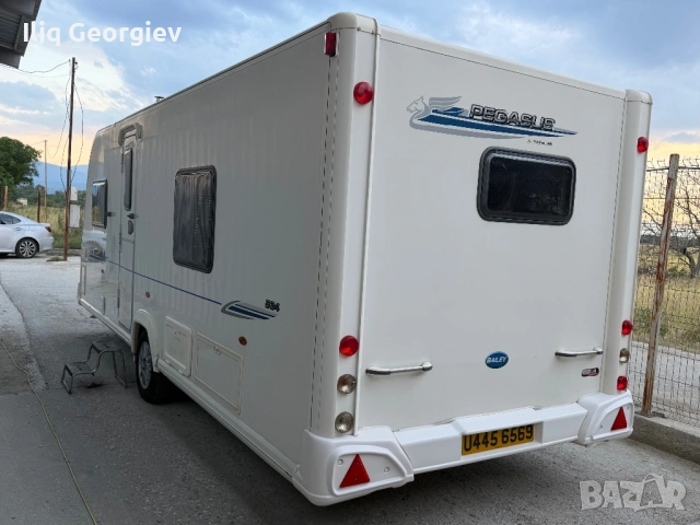 Каравана Bailey Pegasus-Alu-Tech-Bodyshell-Френска спалня/Mover/Форселт/Като нова , снимка 4 - Каравани и кемпери - 54828010