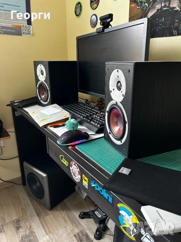 Hifi Звукова система Dali Specter 2 Yamaha A-S300 Edifier T5 Fiio K11 R2R Ifi power X