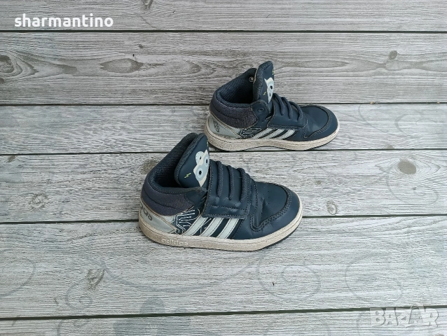 Adidas Hoops N 27 Детски кожени маратонки, снимка 2 - Детски маратонки - 54751352