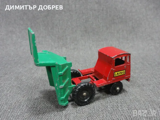 СТАРА РЕТРО МЕТАЛНА КОЛИЧКА КАМИОН MUIR HILL DUMPER LESNEY MATCHBOX ENGLAND, снимка 4 - Колекции - 55662690