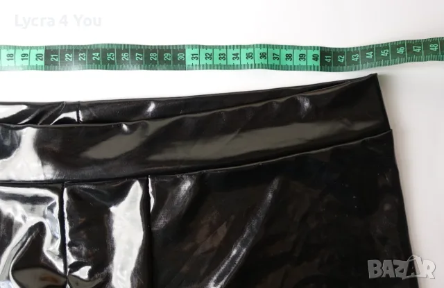 Черни мъжки лачени боксерки XL , снимка 4 - Бельо - 55467747