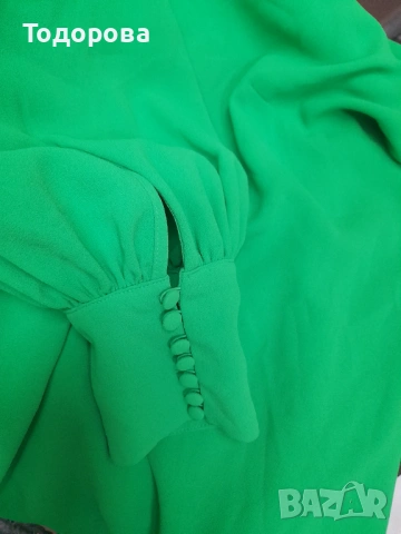 Рокля в пролетно зелено № Л- ХЛ, снимка 8 - Рокли - 54029853