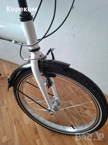 Като нов сгъваем велосипед Bachini Folding 20 сгъваемо колело Shimano, снимка 3 - Велосипеди - 54500738