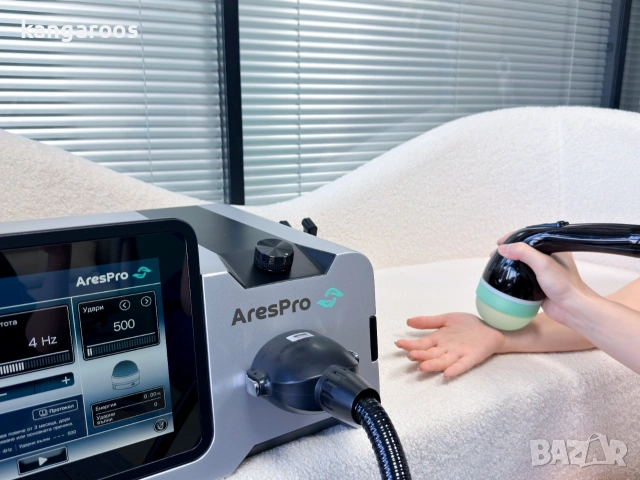 Професионален Фокусиран Шокуейв Апарат AresPro EmFocus Pro – Ударно-вълнова Терапия, снимка 4 - Медицинска апаратура - 51862595
