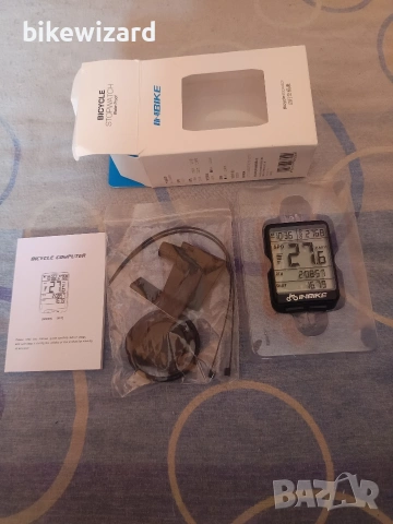 InBike водоустойчив вело компютър / километраж безжичен НОВ, снимка 4 - Аксесоари за велосипеди - 54012519