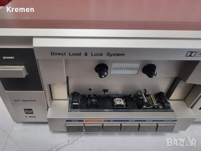 Дек DUAL model C806, снимка 5 - Декове - 55621023
