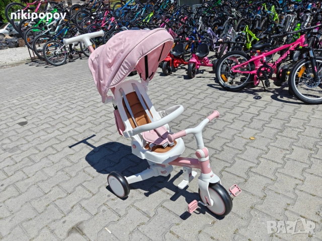 BYOX Детска триколка COMPACTO 4в1 розов, снимка 3 - Други - 54645910