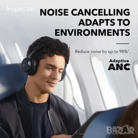 Слушалки Anker Soundcore Space One-Нови,Неразпечатани, снимка 2 - Bluetooth слушалки - 55506775