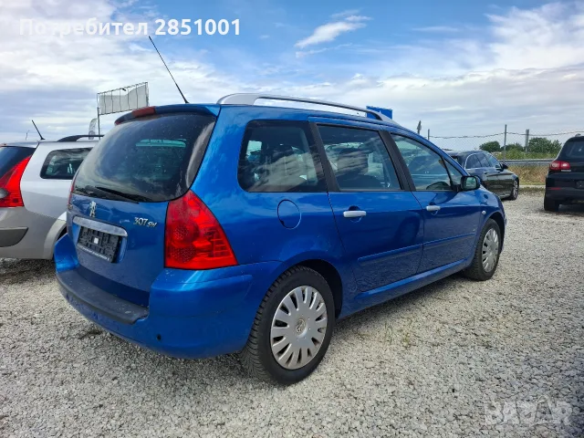 Пежо 307 SW2.0HDI,136K.C., снимка 6 - Автомобили и джипове - 55431778