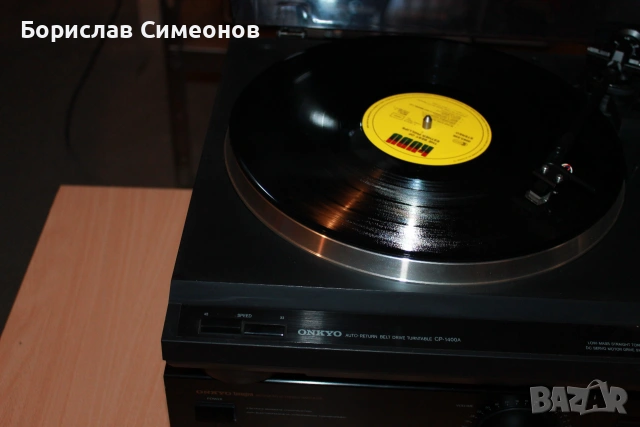 Грамофон Onkyo CP-1400A, снимка 3 - Грамофони - 55251509