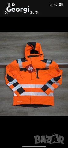 Engelbert Strauss High vis Softshell e.s.motion, снимка 4 - Якета - 54301173