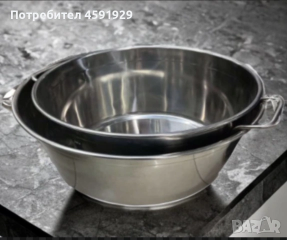 Метален казан различни размери, снимка 4 - Чинии - 54728115