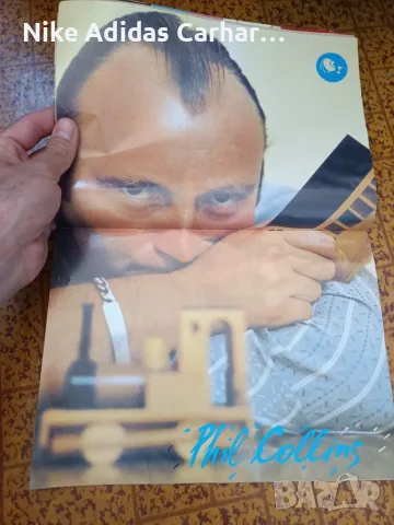 Плакати от списание ''Ритъм'' (1989-1990 г.): Металика; Фил Колинс, Синди Лоупър; U2, Scorpions, снимка 4 - Колекции - 55591517