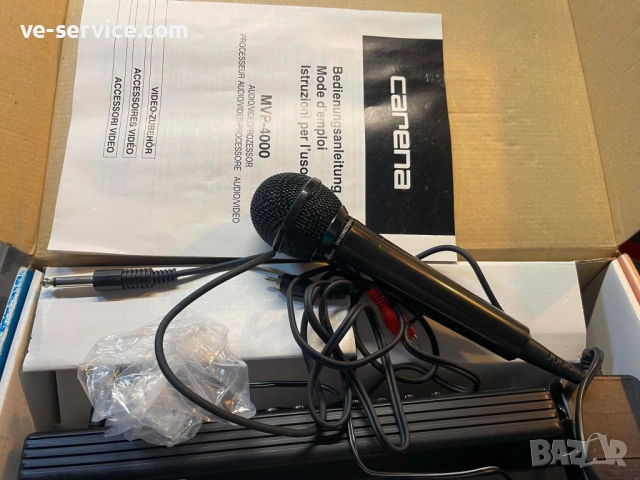 Carena AUDIO / VIDEO MVP-4000,процесор тип кареоки, снимка 2 - Ресийвъри, усилватели, смесителни пултове - 54728517
