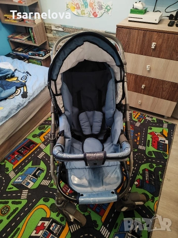 Бебешка количка 3 в 1 Onio Galaxy, снимка 6 - Детски колички - 53985323