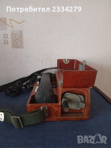 Стар военен полеви телефон ТАП-74, снимка 6 - Антикварни и старинни предмети - 55049899
