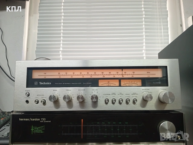 Винтидж ресивър TECHNICS SA-5630, снимка 6 - Ресийвъри, усилватели, смесителни пултове - 54794743