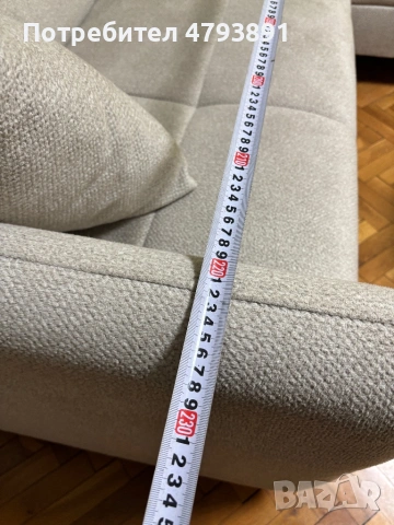 Холов ъглов диван, снимка 4 - Дивани и мека мебел - 54165657