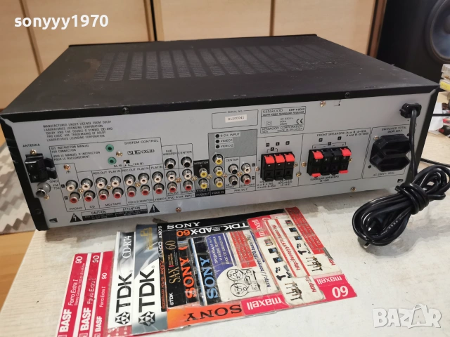 KENWOOD KRF-V6010 RECEIVER 1906261024L4, снимка 7 - Ресийвъри, усилватели, смесителни пултове - 54966499
