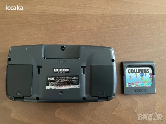 Sega Game Gear + Columns игра, снимка 2 - Други игри и конзоли - 54243303