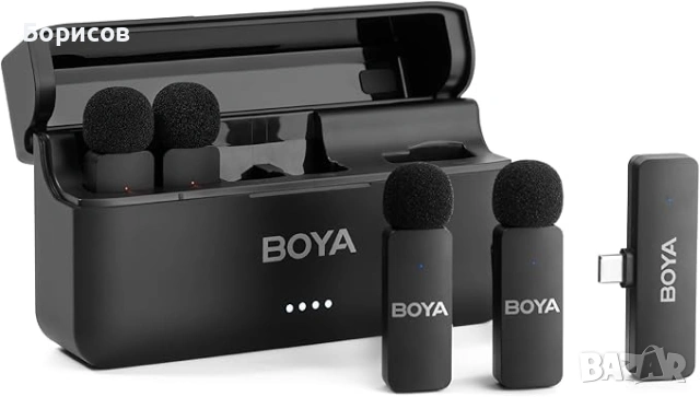 BOYA BY-V4U безжична микрофонна система с usb c