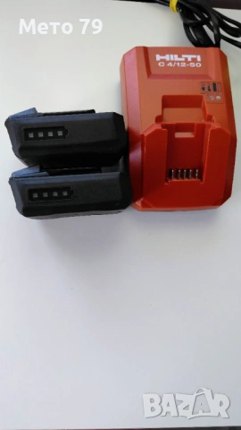 Hilti Батерия и Зарядно 12v, снимка 4 - Други инструменти - 54552292