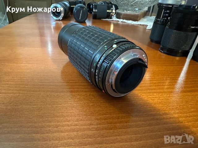 Продавам Обектив Pentax-A. Zoom. 1:4. 70-200mm в добро състояние ,цена-23€, снимка 6 - Обективи и филтри - 55252614