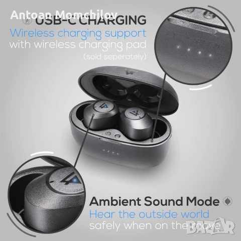 Безжични слушалки LYPERTEK SoundFree S20 Bluetooth, снимка 6 - Слушалки, hands-free - 55178058