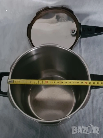 Немски тенджери под налягане WMF Cromargan и Fissler Vitavit, снимка 6 - Съдове за готвене - 54731230
