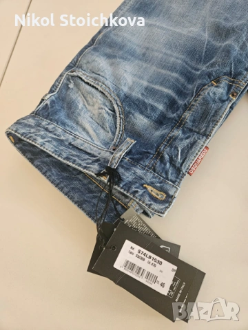 оригинални мъжки дънки dsquared2, снимка 4 - Дънки - 54853030