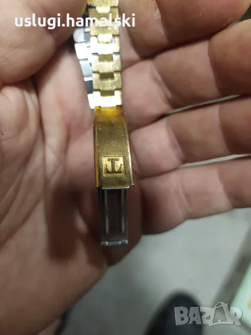 Позлатен часовник Tissot автомат, снимка 7 - Антикварни и старинни предмети - 55654343